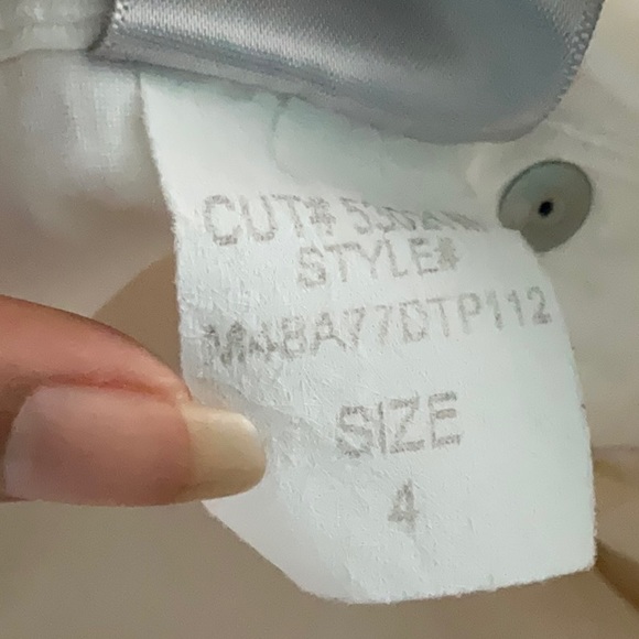 💸NYDJ White Floral Jeans 🤍🌺 size 4 - Picture 11 of 11